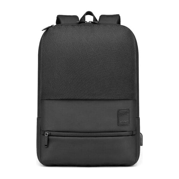 Arctic Hunter Backpack με θήκη για laptop έως 15,6" και υποδοχή φόρτισης USB – Black (B00360-BK)