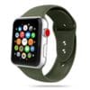 Tech-Protect Λουράκι Σιλικόνης Iconband για Apple Watch SE/7/6/5/4/3 (41/40/38mm) – Χακί (72181)