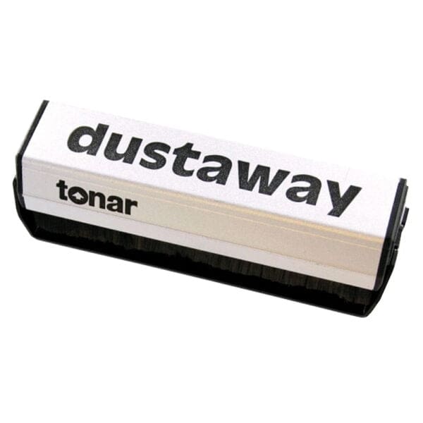 Tonar 4365 Dustaway Brush Carbon Fiber & Velvet Combo Βούρτσα καθαρισμού δίσκων βινυλίου από ανθρακονήματα και βελούδο