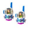 eKids Toy Story Σετ 2 Walkie Talkies για παιδιά & ενήλικες με εμβέλεια 150 μέτρων (TS-202) (Λευκό/Μπλε)