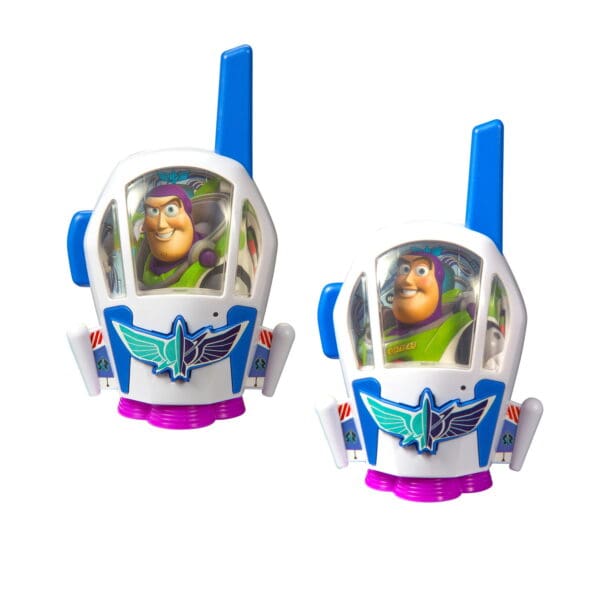 eKids Toy Story Σετ 2 Walkie Talkies για παιδιά & ενήλικες με εμβέλεια 150 μέτρων (TS-202) (Λευκό/Μπλε)