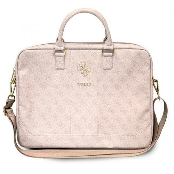 Guess 4G Uptown Computer Bag Τσάντα κατάλληλη για laptop 15" (Pink - GUCB15G4GFPI)