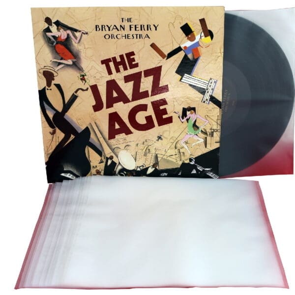 Simply Analog Outer Sleeve LP 12” Προστατευτικά αντιστατικά HDPE Antistatic εσώφυλλα LP δίσκων βινυλίου 12" (συσκευασία των 25)