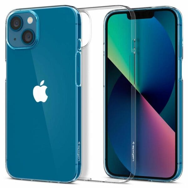 Spigen Airskin Case Θήκη προστασίας για iPhone 13 σε χρώμα Crystal Clear (ACS03514)