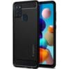 Spigen Rugged Armor Case Θήκη προστασίας για Samsung Galaxy A21s σε χρώμα Matte Black (ACS00974)