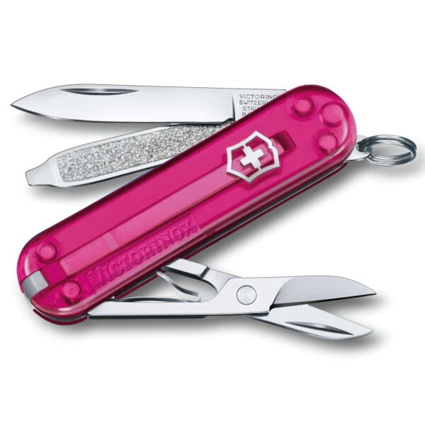 Victorinox Classic SD Transparent Ελβετικός σουγιάς – Cupcake Dream (Μωβ)