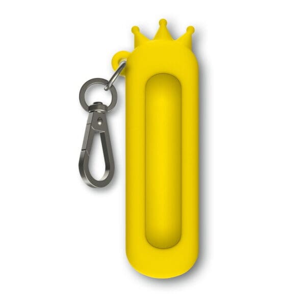 Victorinox Silicone Case θήκη σιλικόνης με μεταλλικό κλιπ για σουγιάδες Classic SD – Sunny Side Crown (Κίτρινη)