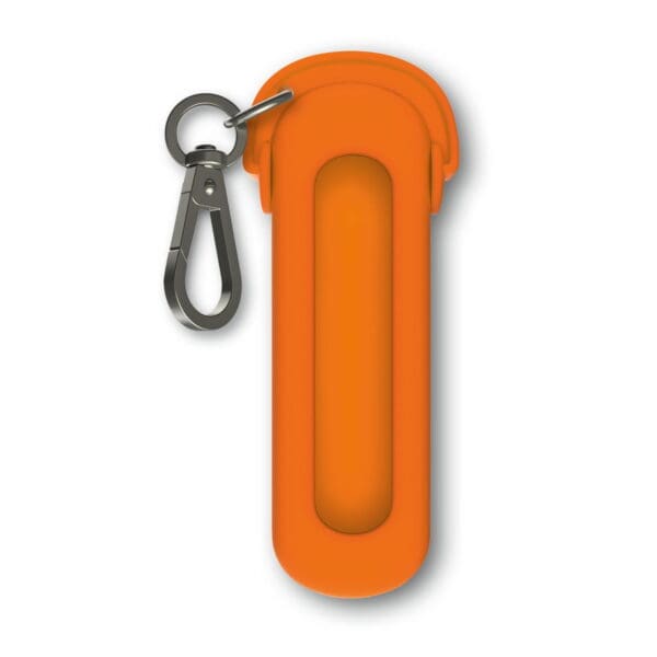 Victorinox Silicone Case θήκη σιλικόνης με μεταλλικό κλιπ για σουγιάδες Classic SD – Mango Tango Headphones (Πορτοκαλί)
