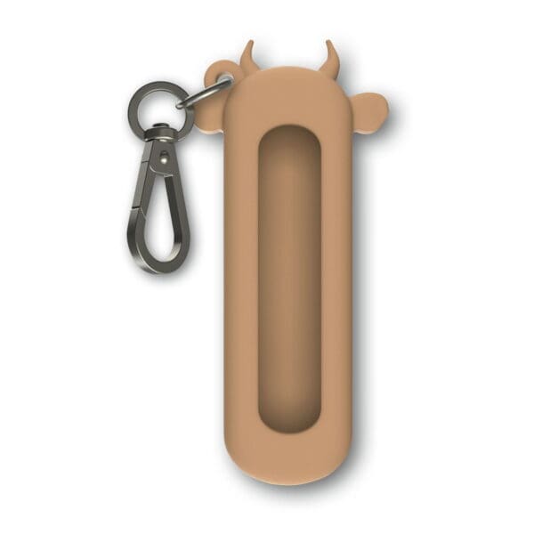 Victorinox Silicone Case θήκη σιλικόνης με μεταλλικό κλιπ για σουγιάδες Classic SD – Wet Sand Cow (Απαλό καφέ)