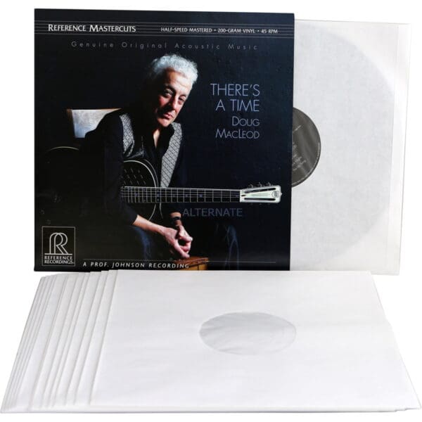 Simply Analog Inner Sleeve LP 12” White Προστατευτικά λευκά εσώφυλλα LP δίσκων βινυλίου 12" (συσκευασία των 25)