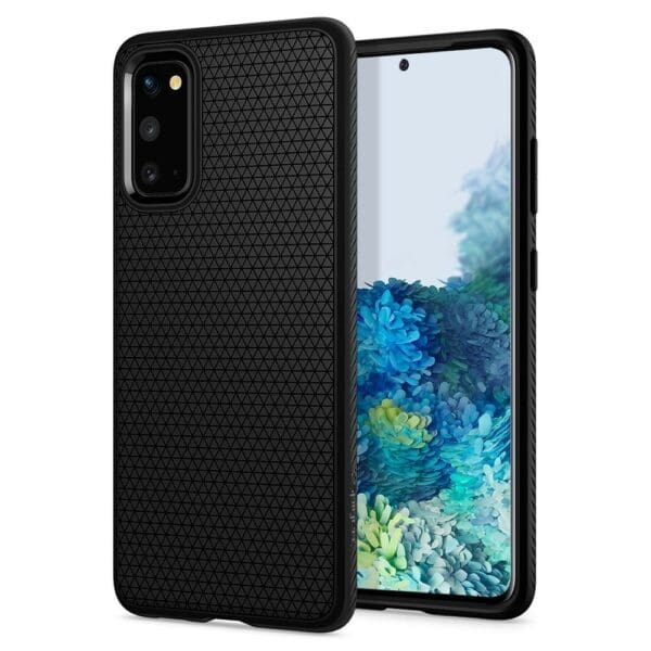 Spigen Liquid Air Case Θήκη προστασίας για Samsung Galaxy S20 σε χρώμα Matte Black (ACS00791)