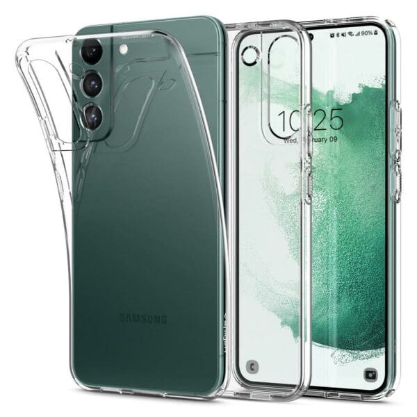 Spigen Liquid Crystal Case Θήκη προστασίας για Samsung Galaxy S22 Plus σε χρώμα Crystal Clear (ACS03950)