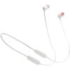 JBL Tune 125BT Wireless In-Ear Headphones Ασύρματα Ακουστικά Neckband τεχνολογίας Bluetooth σε λευκό χρώμα