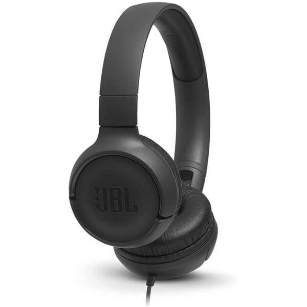 JBL Tune 500 On-Ear Headphones Αναδιπλούμενα Ενσύρματα Ακουστικά σε μαύρο χρώμα