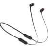 JBL Tune 125BT Wireless In-Ear Headphones Ασύρματα Ακουστικά Neckband τεχνολογίας Bluetooth σε μαύρο χρώμα