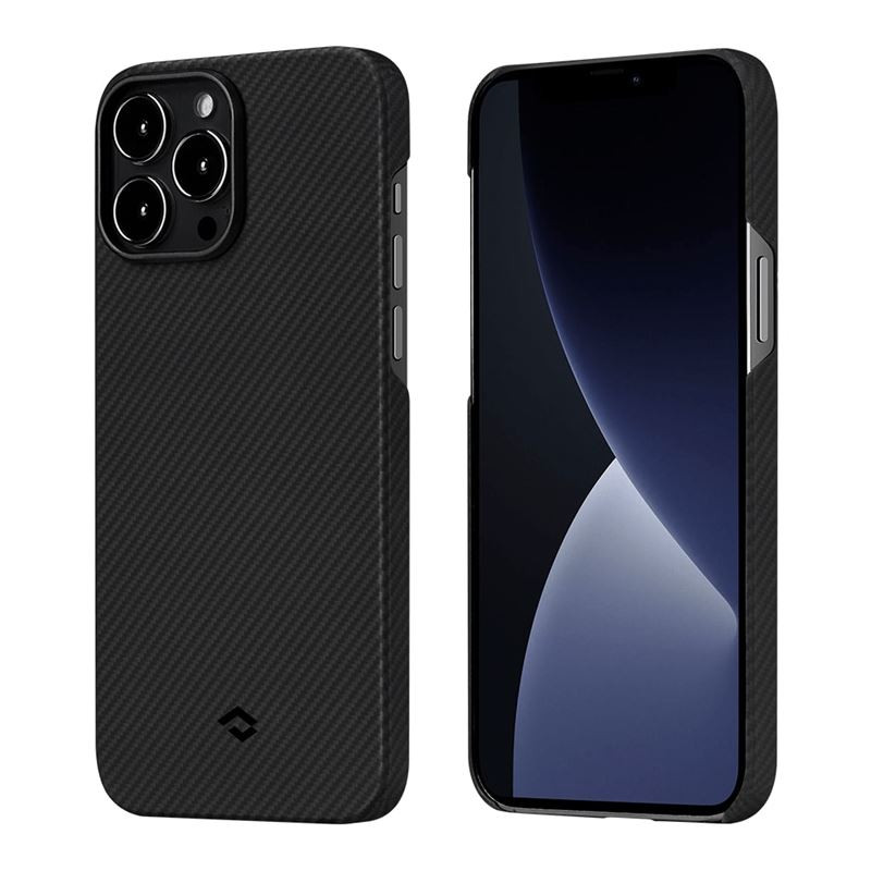 Pitaka Air Case Ανθεκτική Θήκη από Kevlar κατάλληλη για iPhone 13 Pro – Black (KI1301PA)