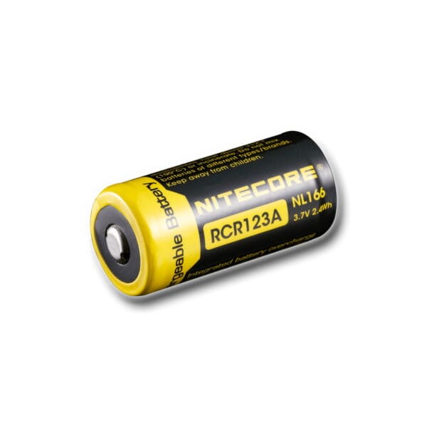 Nitecore NL166 Επαναφορτιζόμενη Μπαταρία Li-Ion Τύπου RCR123A Χωρητικότητας 650mAh