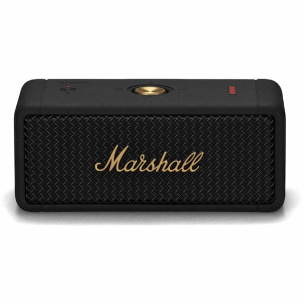 Marshall Emberton Φορητό Αδιάβροχο ηχείο Bluetooth (Black and Brass)