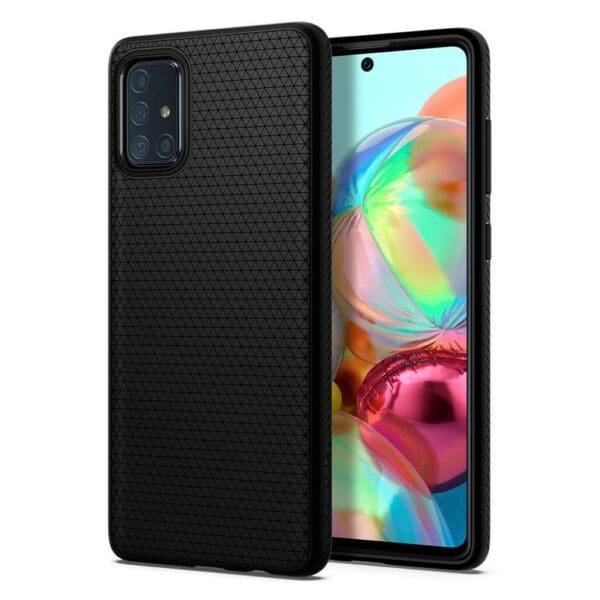 Spigen Liquid Air Case Θήκη προστασίας για Samsung Galaxy A51 σε χρώμα Matte Black (ACS00601)