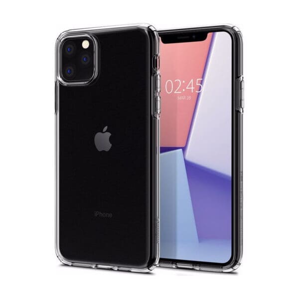 Spigen Liquid Crystal Case Θήκη προστασίας για iPhone 11 Pro σε χρώμα Crystal Clear (077CS27227)