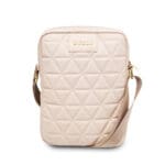 Guess Quilted Tablet Bag Τσαντάκι από δερματίνη κατάλληλο για tablet/smartphone εως 10" (Pink - GUTB10QLPK)