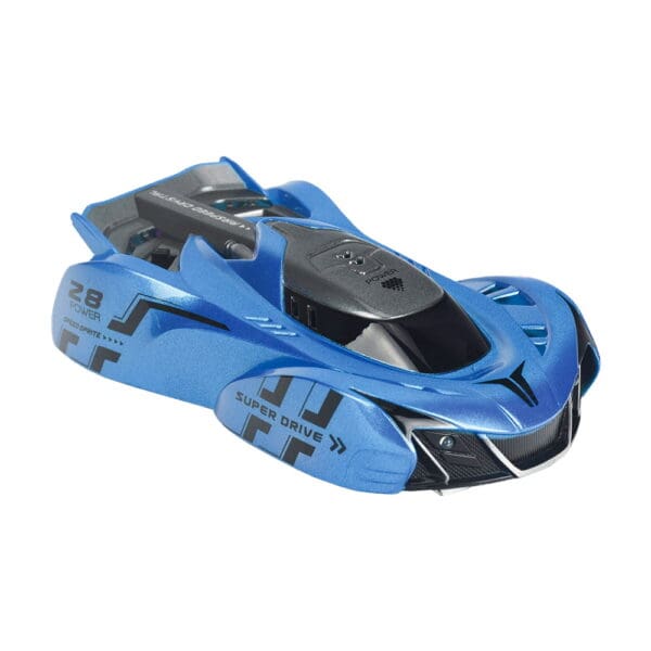 Winning Wall Climbing Super Car - Υπεραυτοκίνητο τηλεκατευθυνόμενο R/C που σκαρφαλώνει τοίχους σε μπλε χρώμα