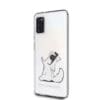 Karl Lagerfeld “Choupette Fun” Hard Case Θήκη προστασίας από σιλικόνη – Samsung Galaxy A41 A415 (Clear)