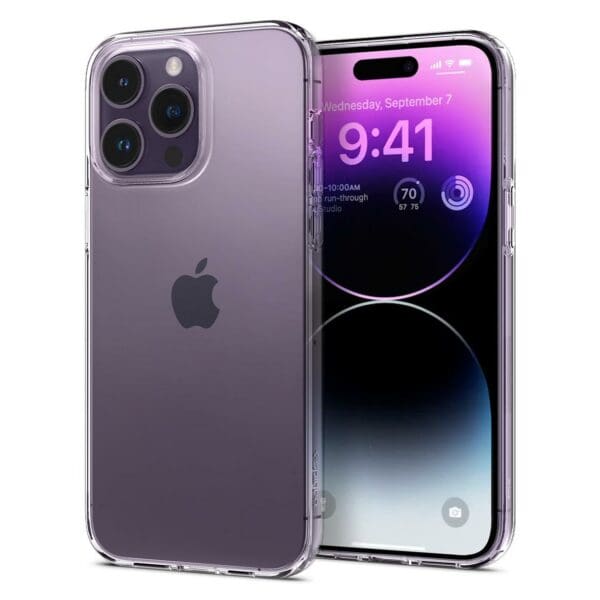 Spigen Liquid Crystal Case Θήκη προστασίας για iPhone 14 Pro σε χρώμα Crystal Clear (ACS04953)