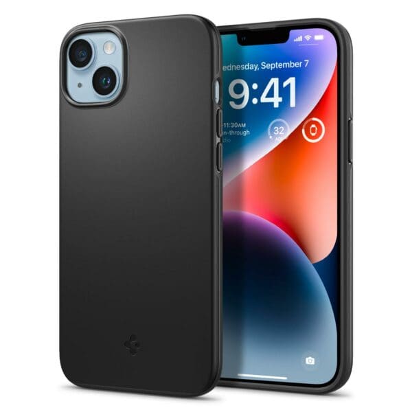 Spigen Thin Fit Case Θήκη προστασίας για iPhone 14 σε χρώμα Black (ACS04788)