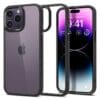 Spigen Ultra Hybrid Case Θήκη προστασίας για iPhone 14 Pro σε χρώμα Matte Black (ACS04961)