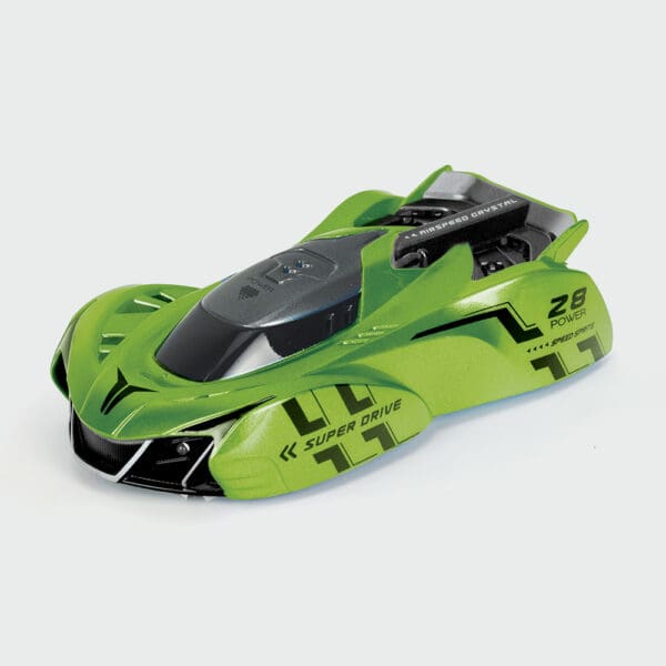 Winning Wall Climbing Super Car - Υπεραυτοκίνητο τηλεκατευθυνόμενο R/C που σκαρφαλώνει τοίχους σε πράσινο χρώμα