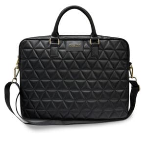 Guess Quilted Computer Bag Τσάντα κατάλληλη για laptop 15" (Black - GUCB15QLBK)