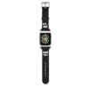 Karl Lagerfeld "Karl & Choupete's Head" Collection Λουράκι για Apple Watch 4/5/6/7/SE 38/40/41mm (Μαύρο - KLAWMSLCKK)