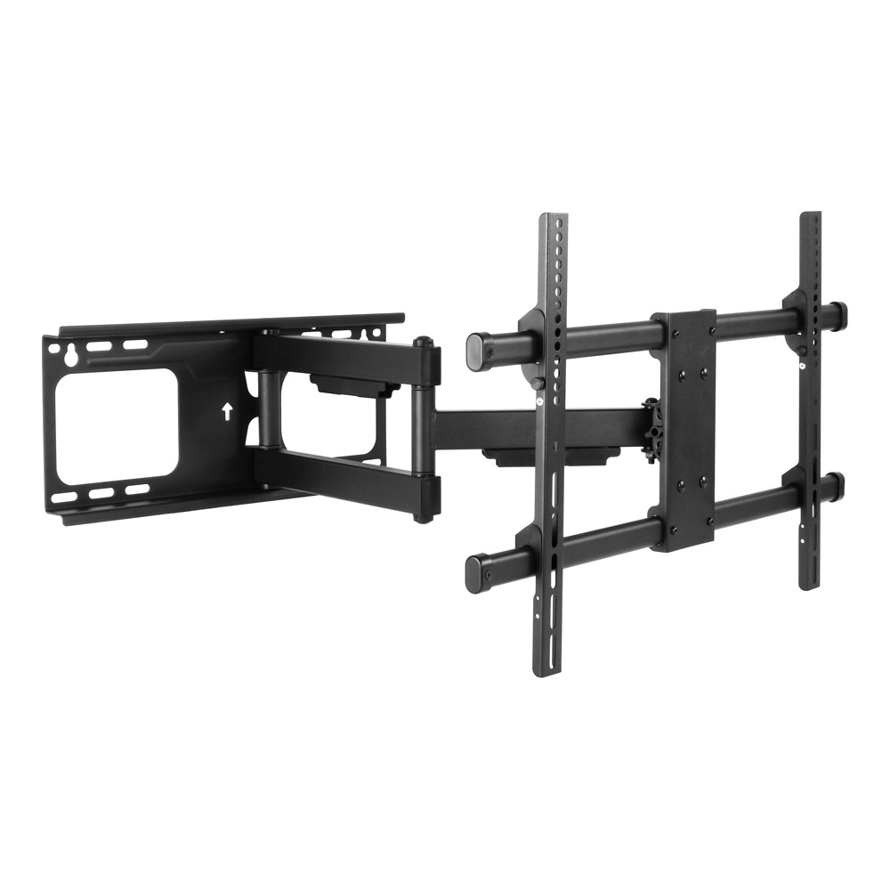 Brateck Βάση Τοίχου με βραχίονα κατάλληλη για τηλεοράσεις διαγωνίου από 37" έως 70" και βάρους έως 60kg - Μαύρη LPA49-463D