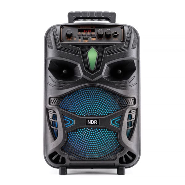 RED5 Karaoke Speaker with Mic Ηχείο με λειτουργία karaoke με μικρόφωνο και χειριστήριο σε μαύρο χρώμα (89308)