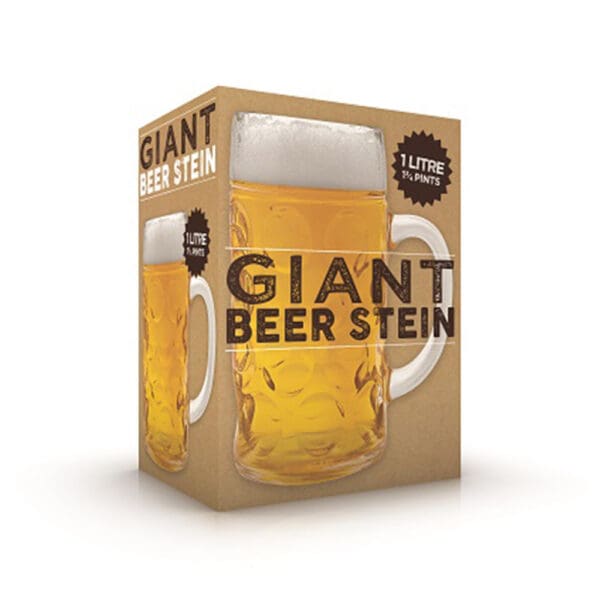 Winning Giant Beer Stein - Γιγάντιο Ποτήρι Μπύρας 1lt