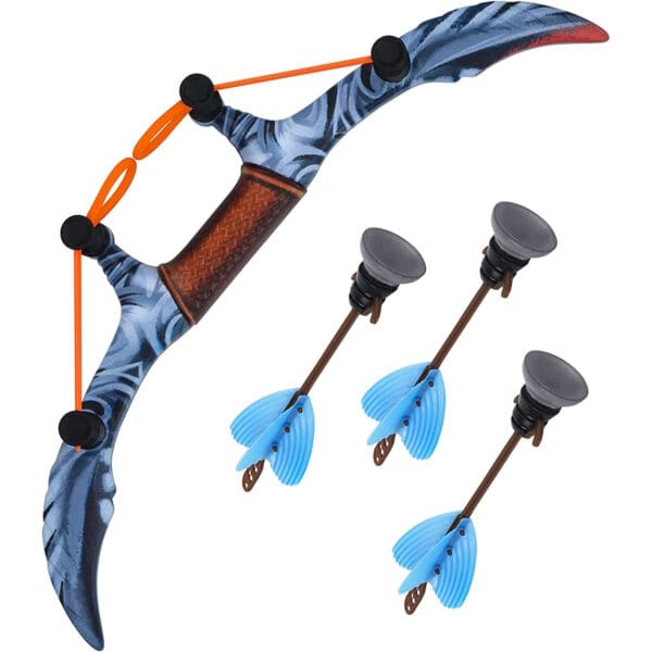 Zing Avatar Na'vi Defender Bow - Σετ Τόξο & Βέλη (3x Βέλη με βεντούζα) - Ασφαλές τόξο εμβέλειας 13 μέτρων για παιδιά 8 ετών και άνω