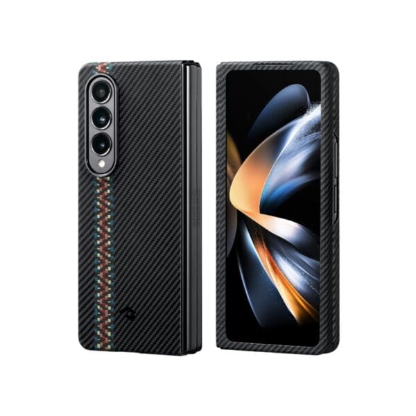 Pitaka Fusion Weaving Air Case - Θήκη Aramid Fiber Body Samsung Galaxy Z Fold4 - 0.55mm - 600D - Rhapsody (FRFOLD4)