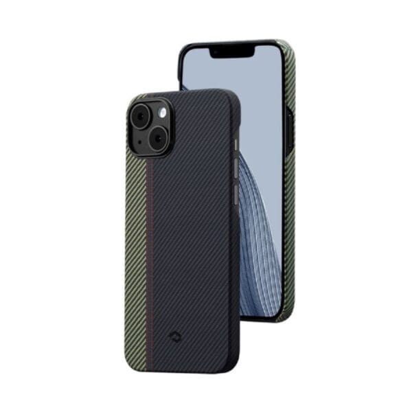 Pitaka Fusion Weaving MagEZ Case 3 - MagSafe Θήκη Aramid Fiber Body Apple iPhone 14 Plus - 0.95mm - 600D - Overture (FO1401M)