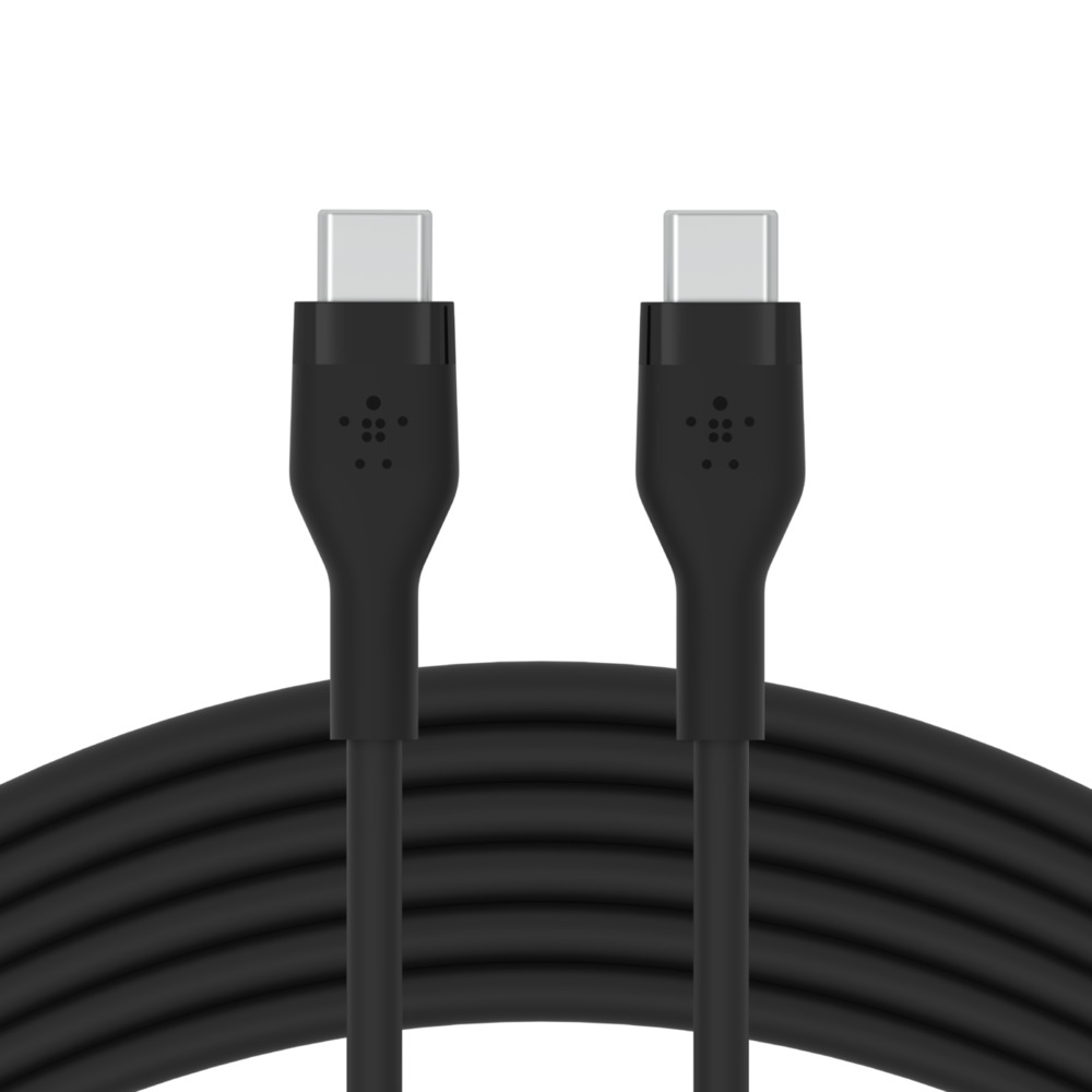 Belkin Boost↑Charge Flex USB-C σε USB-C Καλώδιο σε μαύρο χρώμα μήκους 3 μέτρων (CAB009bt3MBK)