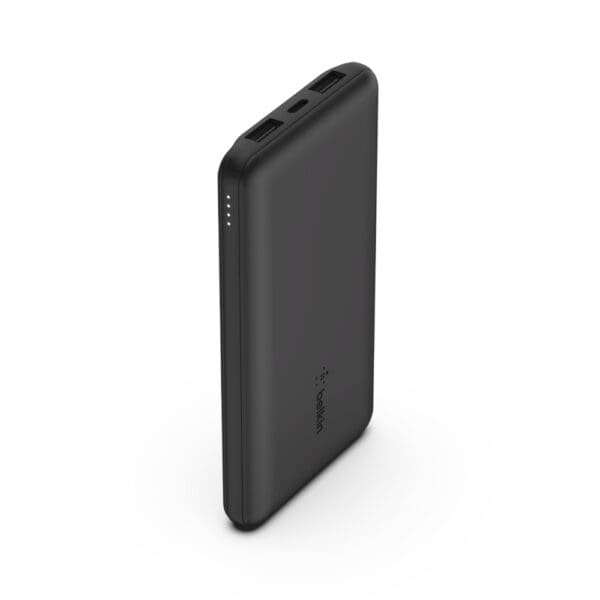 Belkin Boost↑Charge Power Bank 3 θυρών 10K + καλώδιο φόρτισης USB-A / USB-C - Μαύρο