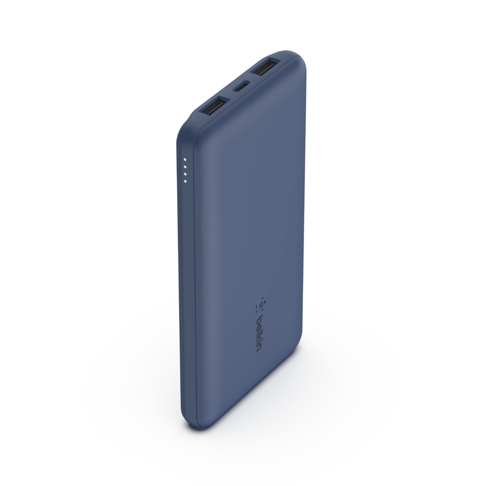 Belkin Boost↑Charge Power Bank 3 θυρών 10K + καλώδιο φόρτισης USB-A / USB-C - Blue
