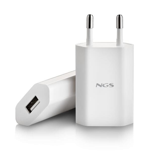 NGS Bucket Ace Ταχυφορτιστής Ταξιδίου μιας εξόδου USB - 5V/1A - 5W σε λευκό χρώμα