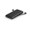 Belkin Boost↑Charge Plus Power Bank USB-C 10K με ενσωματωμένα καλώδια φόρτισης - Μαύρο