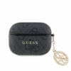 Guess "4G Strass Logo Collection" Case Θήκη προστασίας από σιλικόνη – Airpods Pro (Black – GUAPP4E4CDK)