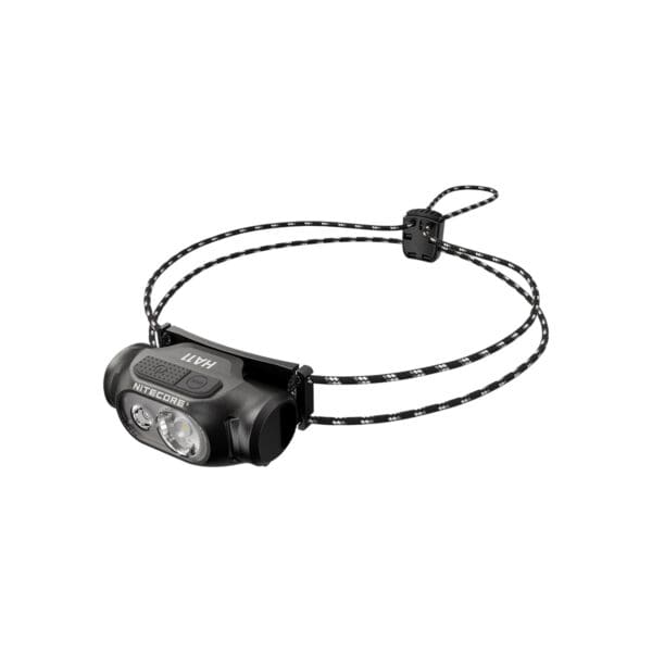 Ελαφρύς αδιάβροχος Φακός κεφαλής LED Nitecore Headlamp HA11 με μπαταρίες ΑΑ και απόδοση 240 Lumens σε μαύρο χρώμα