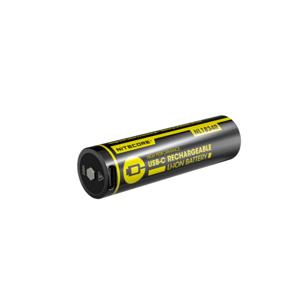 Nitecore NL1834R Επαναφορτιζόμενη Μπαταρία Li-Ion Τύπου 18650 Χωρητικότητας 3400mAh με υποδοχή φόρτισης USB-C