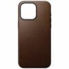 Nomad Modern Leather Case Δερμάτινη Θήκη προστασίας iPhone 15 Pro Max – Brown (NM01619185)