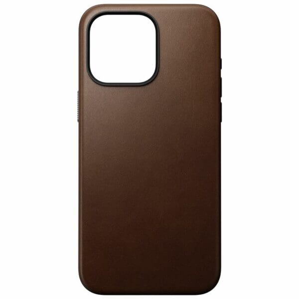 Nomad Modern Leather Case Δερμάτινη Θήκη προστασίας iPhone 15 Pro Max – Brown (NM01619185)
