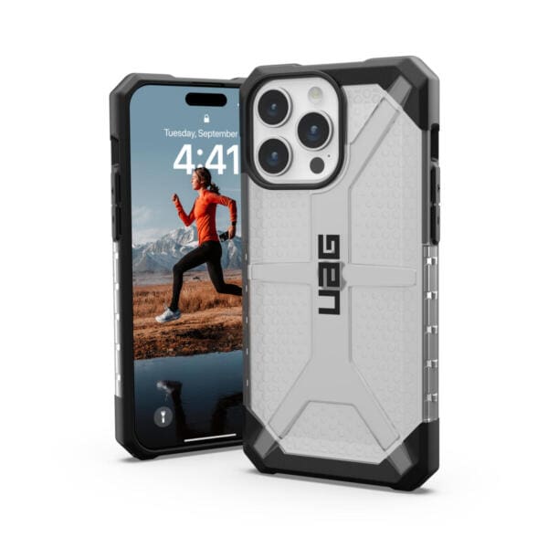 UAG Plasma Series Θήκη προστασίας που αντέχει σε πτώσεις έως 4,8 μέτρα – iPhone 15 Pro Max (Ice)